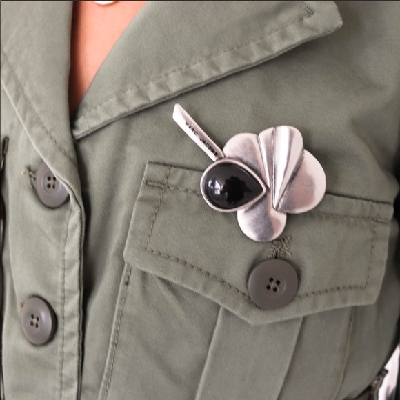 Marc Jacobs NWT Belted Military Green Light Jacket - Picture 6 of 8